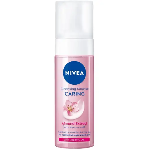 Уцінка. Мус для вмивання Nivea Ніжний для сухої і чутливої шкіри 150 мл 