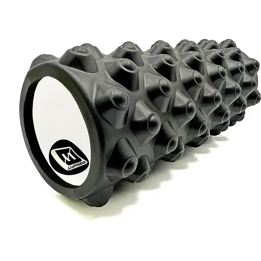 Масажний ролик EasyFit Grid Roller Extreme 33 см Чорний (EF-2023-BK) - фото 1