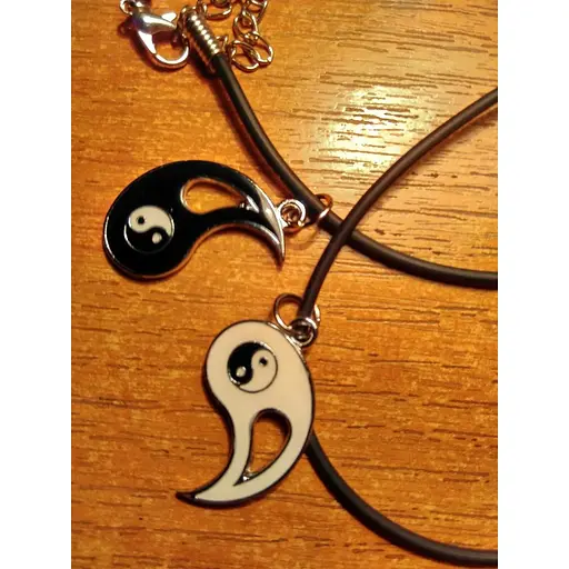 Кулон парний Інь та Янь Наруто Naruto NR 22.114 - фото 2