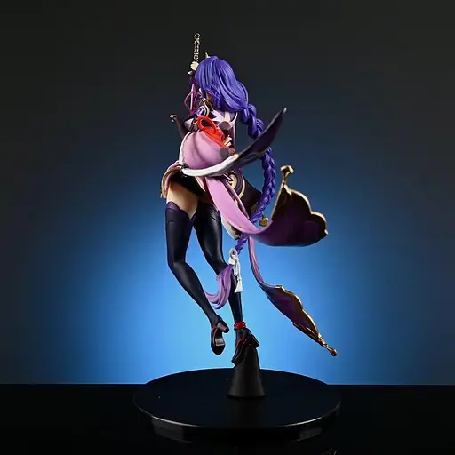 Коллекционная фигурка Геншин Импакт Райден Genshin Impact Raiden 28 см Китай FC GI R 28 - фото 4