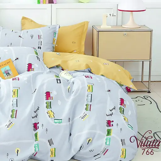 Комплект постельного белья Viluta подростковый сатин 7662 - фото 2