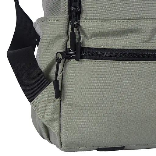 Рюкзак-антикрадій OOLOO Кенгуру mini 40x30x12 см,  оливковий 631/414 - фото 5