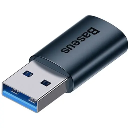 Перехідник Baseus Ingenuity Series Mini OTG USB 3.1 to Type-C Blue (ZJJQ000103) [126875] - фото 3