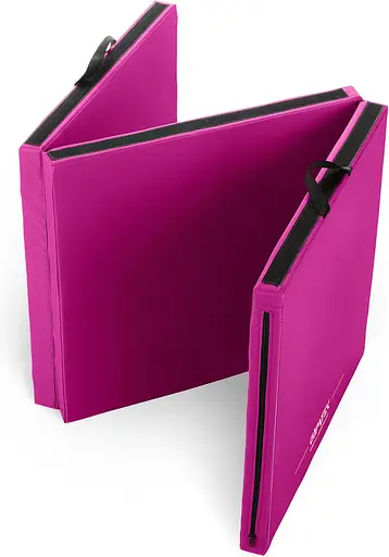 Мат гімнастичний Gymtek твердий 5 см рожевий - фото 5