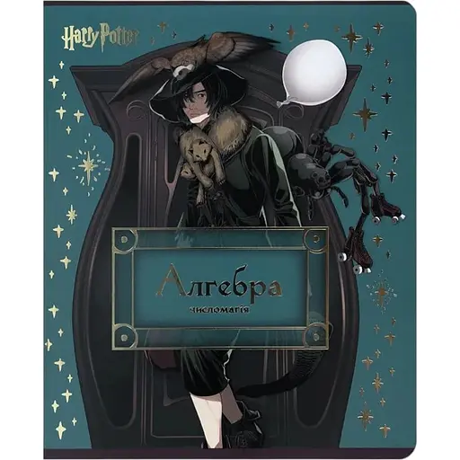 Набір зошитів Kite Harry Potter Алгебра предметний 48 аркушів в клітинку 10 шт. (HP25-240-3)