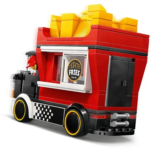 Конструктор LEGO City Вантажівка з картоплею фрі 216 деталей (60488) - фото 4