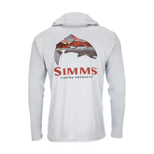 Кофта Simms Tech Hoody Artist Series L White (1102-13521-859-40) - фото 2
