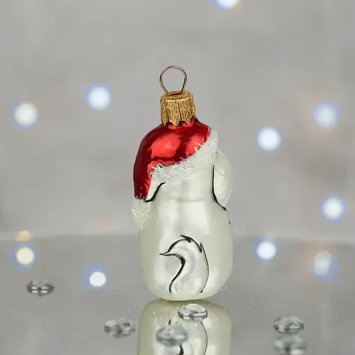 Ялинкова прикраса Санта Шоп Святковий песик скло (4820001180121) - фото 3