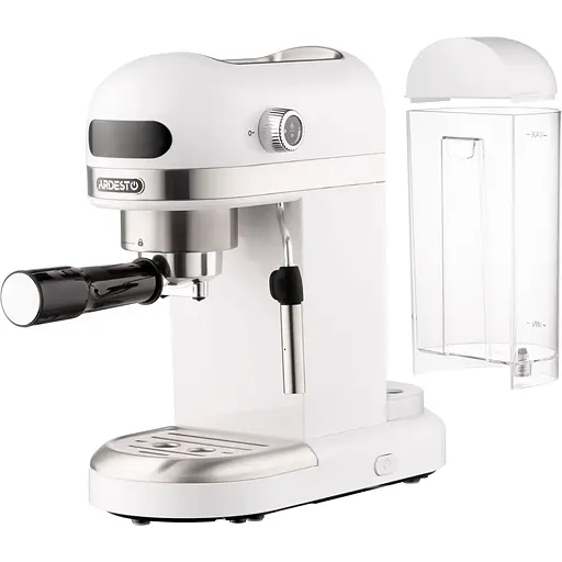 Кофеварка Ardesto YCM-E1500 - эспрессо рожковая 1.4 л 1350 Вт белая - фото 2