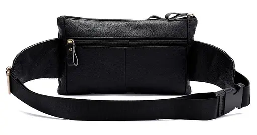 Чоловіча шкіряна сумка-бананка Vintage 23,5х14х2 см sum0012912 - фото 9