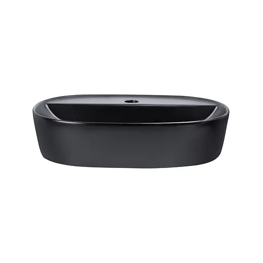 Умивальник Qtap Scorpio 500x385x120 Black matt QT146533MB, Чорний матовий - фото 3