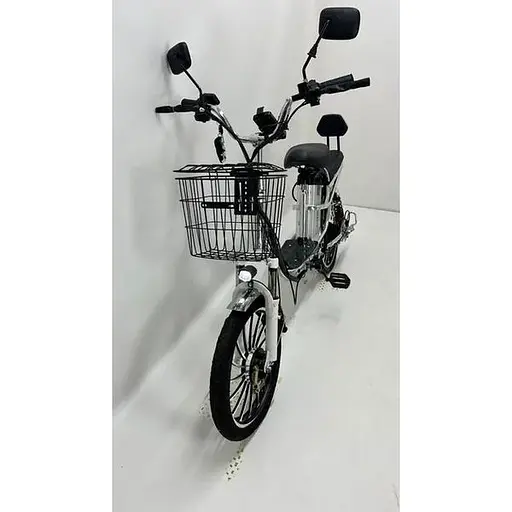 Электровелосипед Minako V4 PRO двухместный 500W/60V/18Ah с задним амортизатором серый - фото 4