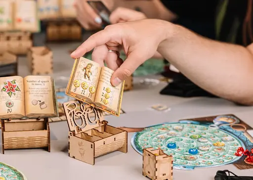 Органайзер Tower Rex Пройдисвіти Кведлінбурга + доповнення Quidlenburg Chrlatan's Chest + Expansions (2198) - фото 11