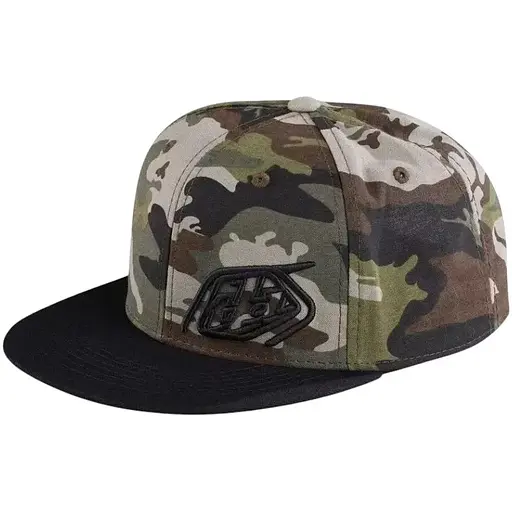 Кепка TLD 9Fifty Snapback Hat SlIce  Green Camo Troy Lee Designs (1106-750578000)