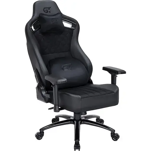 Геймерское кресло GT Racer X-5184 Fabric Black - фото 5