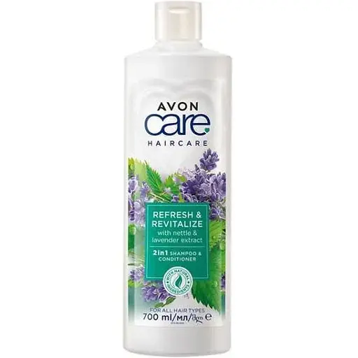 Шампунь-кондиціонер для волосся Avon Природна свіжість 2 в 1 700 мл - фото 1