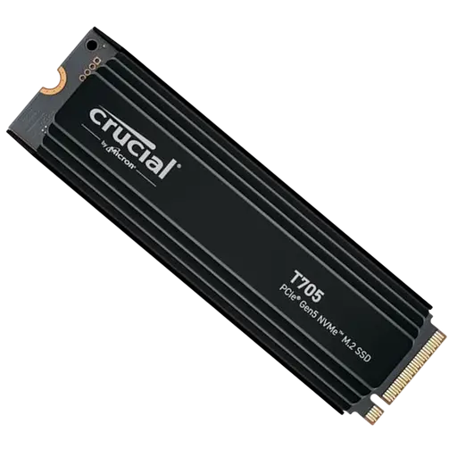 SSD M.2 накопитель Crucial T705 4TB with heatsink (CT4000T705SSD5) Б/У - фото 3