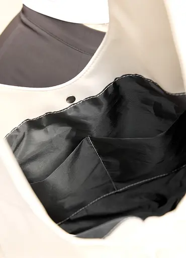 Женская сумка Sambag HOBO M белый 35 х 40 х 8 см (53200030) - фото 9