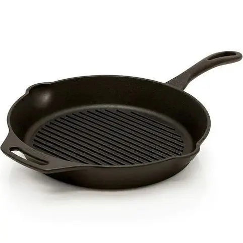 Сковорода-гриль чугунная Petromax Grill Fire Skillet с длинной ручкой 30 см (1017-gp35-t)