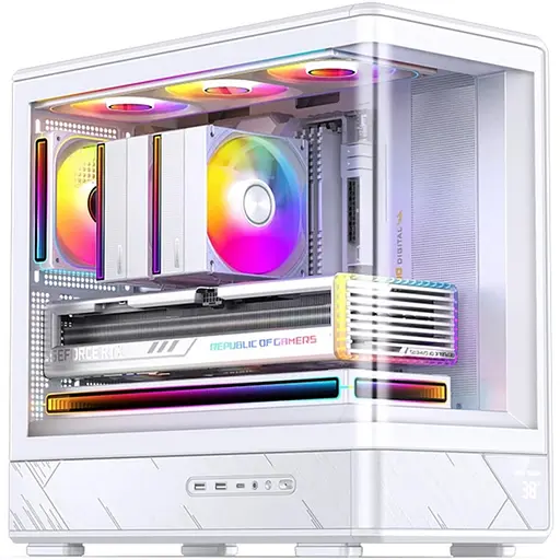 Корпус JONSBO D200 White - фото 3