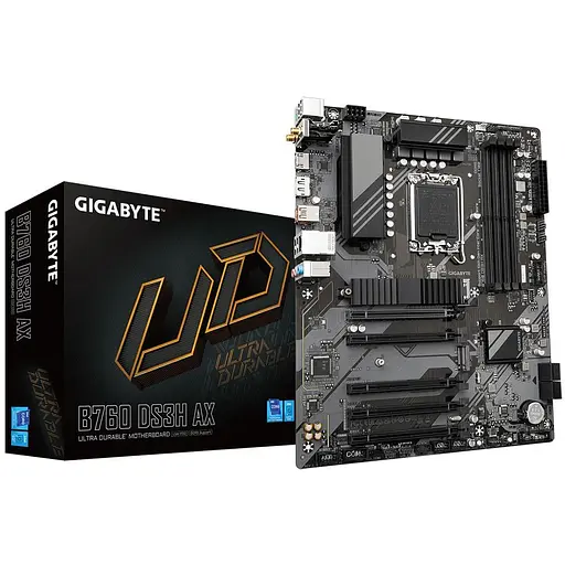 Материнская плата Gigabyte B760 DS3H AX (B760 DS3H AX) (Socket 1700, Intel B760, ATX) - фото 4
