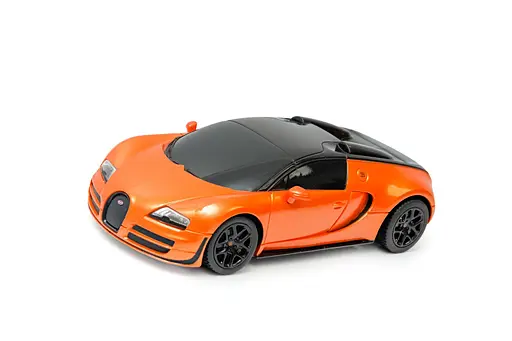Машинка Rastar Bugatti Veyron Grand Sport на управлінні 1:24 помаранчевий 47000