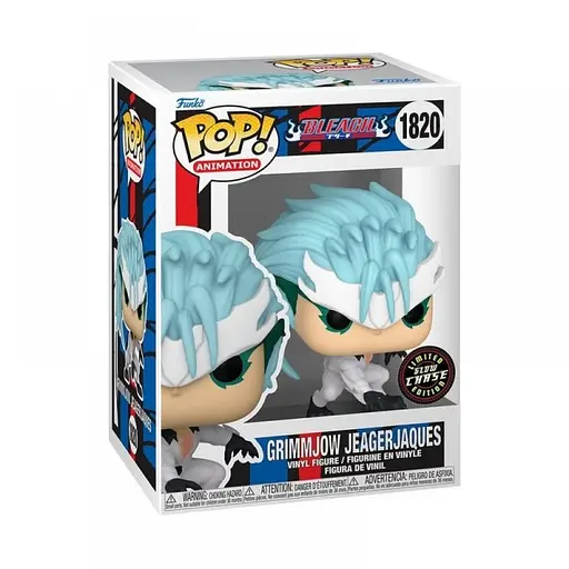 Фігурка Funko Pop Бліч Гріммджоу Bleach Grimmjow Glow Chase 10 см FP B G G 1820 - фото 2