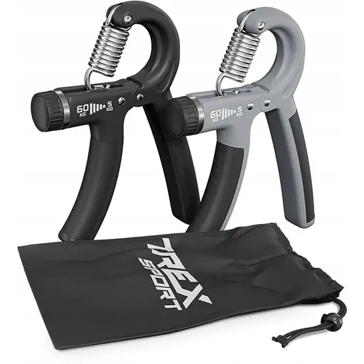 Набір еспандерів регульованих Trex Sport TX-002HGB 5-60кг чорно-сірий