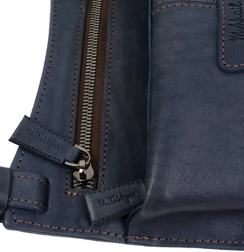 Мужская кожаная сумка Mykhail Ikhtyar 24х26х3 см sum0023017 - фото 3