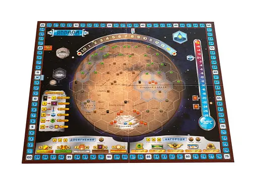 Настольная игра Kilogames Покорение Марса: Эллада и Элизий (Terraforming Mars: Hellas & Elysium) (укр.) (KG-1750) - фото 5