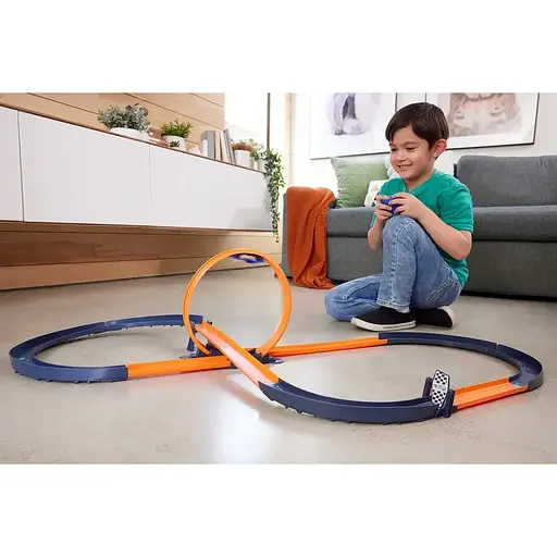 Трековий набір з машинкою на радіокеруванні Hot Wheels Speed Challenge 1:64 (HXX45) - фото 10