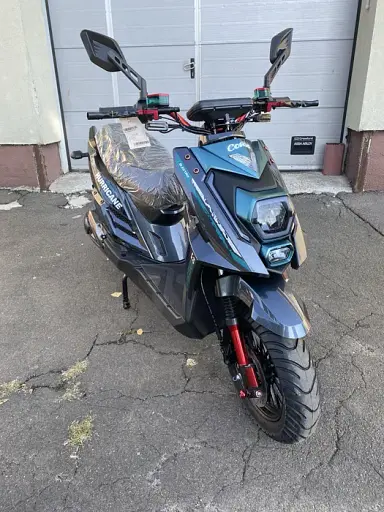 Електроскутер Двомісний Corso Hurricane (2500W 72V/40Ah) Зелений - фото 5