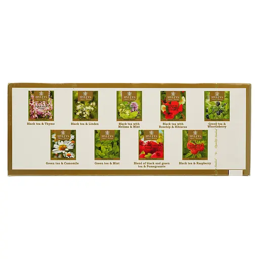 Чай Hyleys 9 смаків (асорті) 150 г (100 шт. x 1.5 г) - фото 6