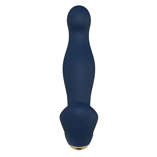 Вібростимулятор простати Dreamtoys Goddess Collection Arges, 14.8 см синій - фото 3