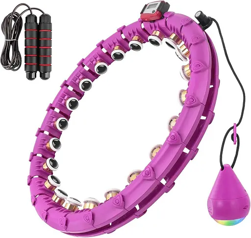 Furado Смарт обруч для фитнеса для взрослых Hu-la Hoop для похудения, регулируемый с помощью какалки