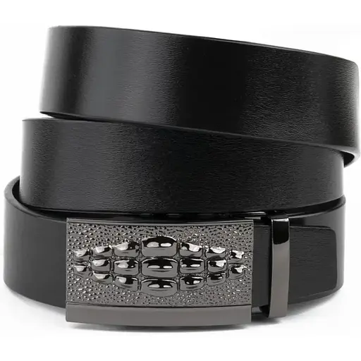 Ремінь шкіряний Vintage чоловічий 115х3,4 см acs0014813 - фото 1