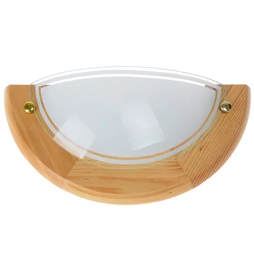 Бра Brille PK-040/1P-10 настінне накладне дерев'яне у ванну половинка - фото 3
