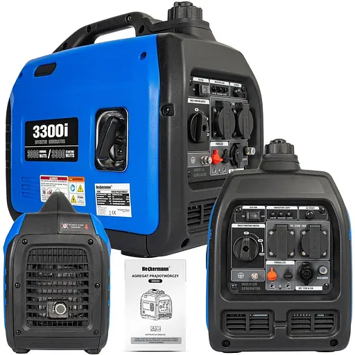 Генератор інверторний Heckermann 3300 Вт - фото 6