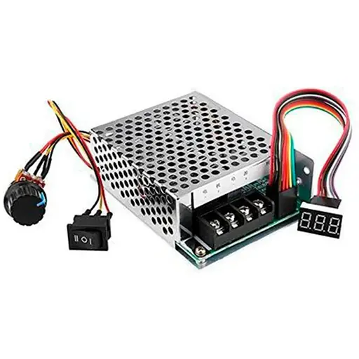 Перфорированный регулируемый блок питания Voltronic для постоянного тока DC: 10-55V, AC: 12V 0-100A - фото 1