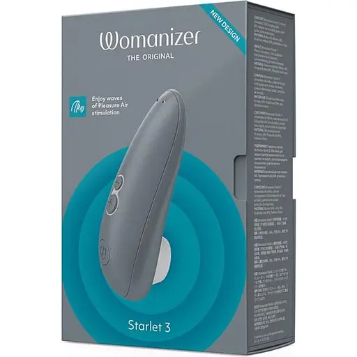 Вакуумний стимулятор Womanizer Starlet 3 Grey SO8742 (108455) - фото 6