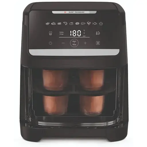 Мультипіч Tefal Easy Fry Silence XXL 1800Вт 7 л чорний - фото 4