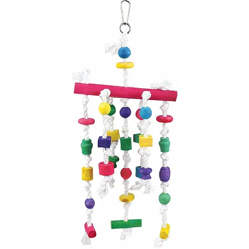 Игрушка для птиц TatraPet Dodo подвеска 43 см цветная