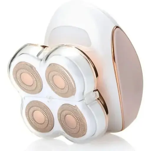 Женский эпилятор для ног Flawless Legs SD-98 с 4 плавающими головками и подсветкой - фото 3