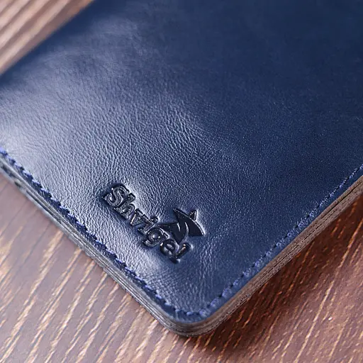 Шкіряне портомне унісекс Shvigel 9.3х9.5х1.3 см acs0022802 - фото 8