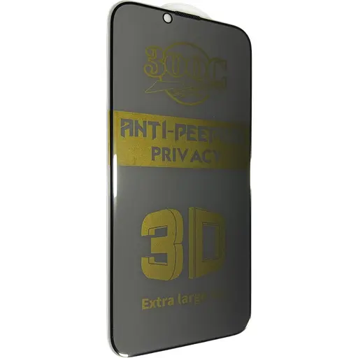 Защитное стекло DK для Apple iPhone 16e 300C Large Arc Антишпион Full Glue 019323 black