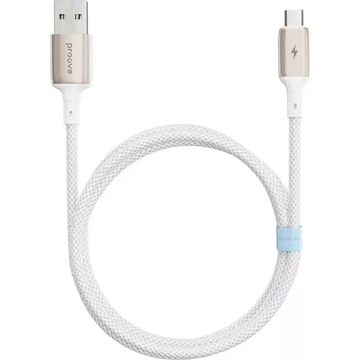 Кабель Proove Dense Metal USB-A to Micro-USB 1m White (CCDM20001302) [130313]