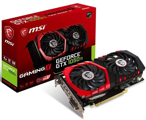 Відеокарта MSI GTX 1050Ti 4Gb Gaming X (GTX 1050 Ti GAMING X 4G) (GDDR5, 128 bit, PCI-E 3.0 x16) Б/в - фото 5