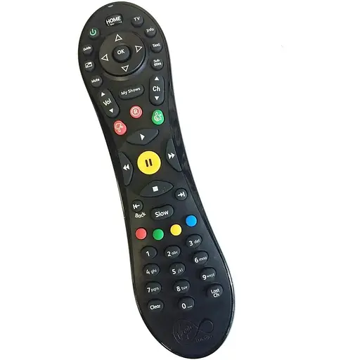 Пульт Virgin Media TiVo Remote с 2 батареями АА