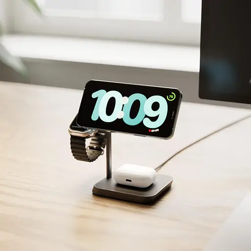 Бездротовий зарядний пристрій Zens Office Charger Pro 3 Wireless (ZEDC25B/00) чорний - фото 4