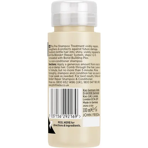 Попередній догляд John Frieda Blonde+ repair system 100 мл - фото 2